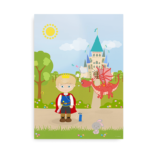 Plakat til drenge med iltbrille - CCHS Princess blond - Someone Rare