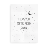 I love you to the moon and back - sort