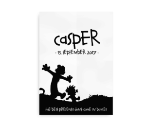 Navneplakat i Steen & Stoffer stil