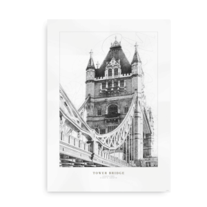 Tower Bridge - plakat