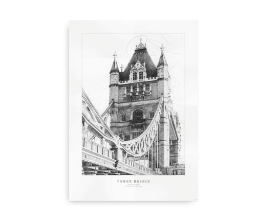 Tower Bridge - plakat