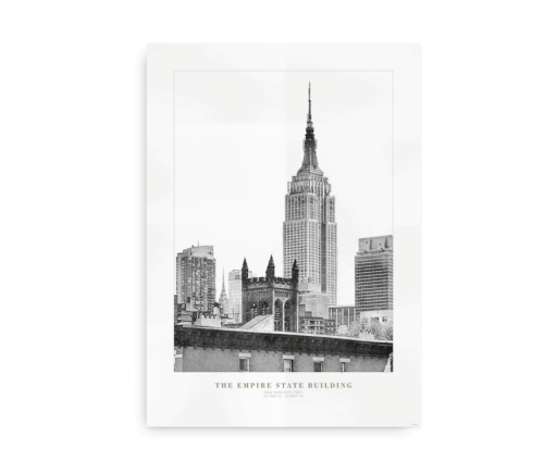 Empire State Building - plakat