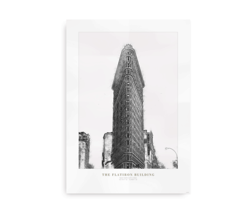 Flat Iron Building - plakat