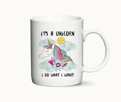 I'm a Unicorn - krus med citat