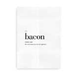 Bacon definition quote poster