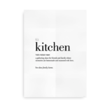 Kitchen definition quote poster