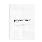 Programmer definition quote poster