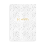 Be Happy - plakat i nedtonede farver