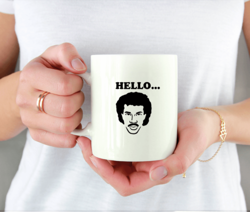 Hello... is it tea you're looking for - krus med Lionel Richie produkt
