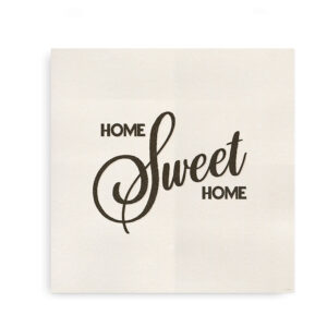 Home sweet home - kvadratisk plakat til hjemmet