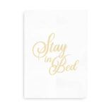 Stay in Bed - gylden gul