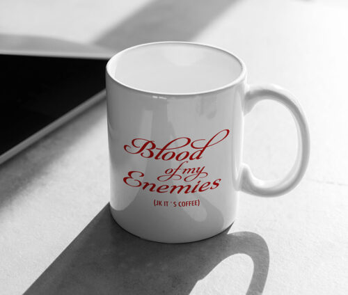 Blood of my Enemies - krus med tekst