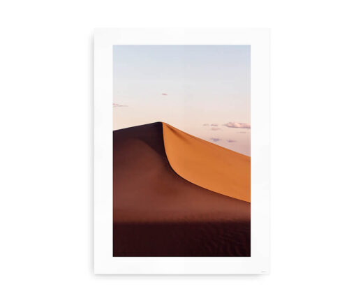Sand Dunes - plakat med ørkenmotiv