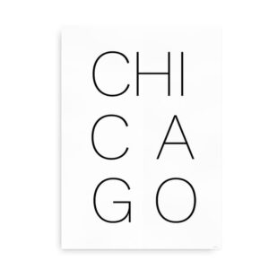 Chicago - Storby plakat
