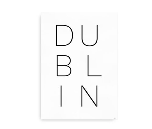 Dublin - Storby plakat