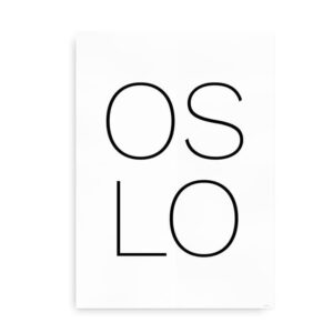 Oslo - Storby plakat