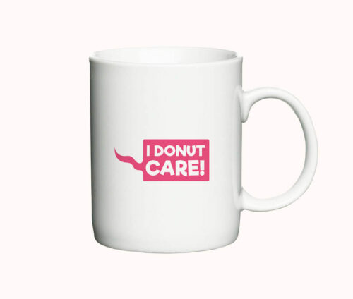 I Donut Care - krus side 1
