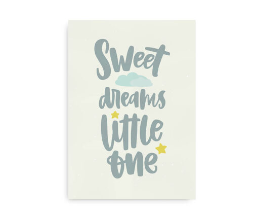 Sweet Dreams - Plakat til drenge og piger