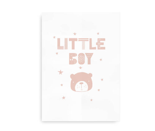 Little Boy - plakat til børneværelset - ROSA