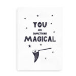 You are Magical - plakat til børneværelset - midnatsblå