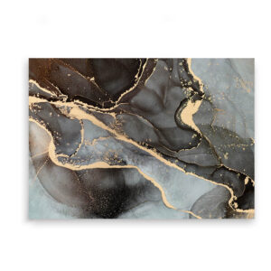 Marble Gold - maleri reproduktion