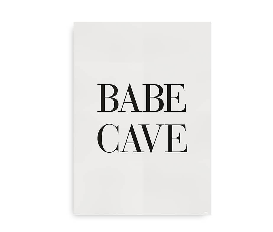 Babe Cave - Plakat til den selvstændige kvinde