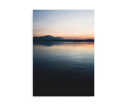 Ripple on the Lake - fotoplakat