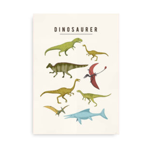 Dinosaurer II - Plakat til børn