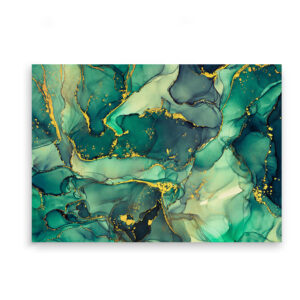 Marble & Jade - Plakat med marmor look