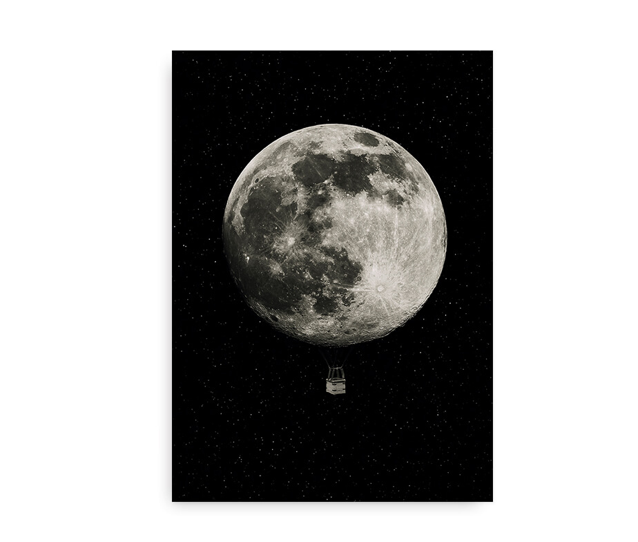 Moon Balloon - Plakat til teenagere