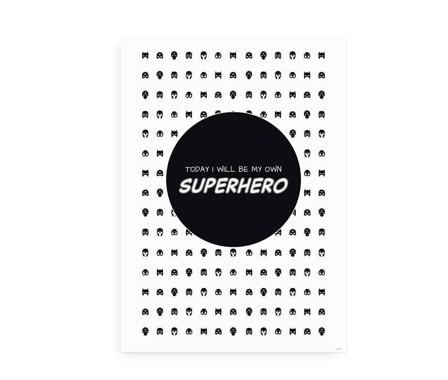 My Own Superhero - superhelte plakat