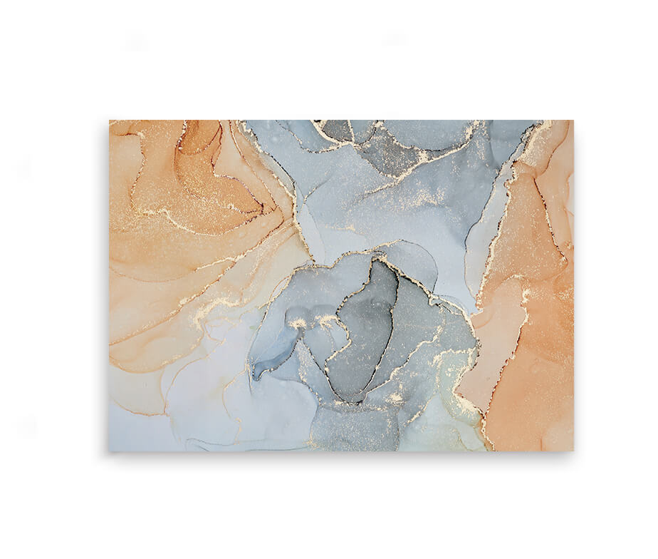 Rose Marble - Plakat med marmor look