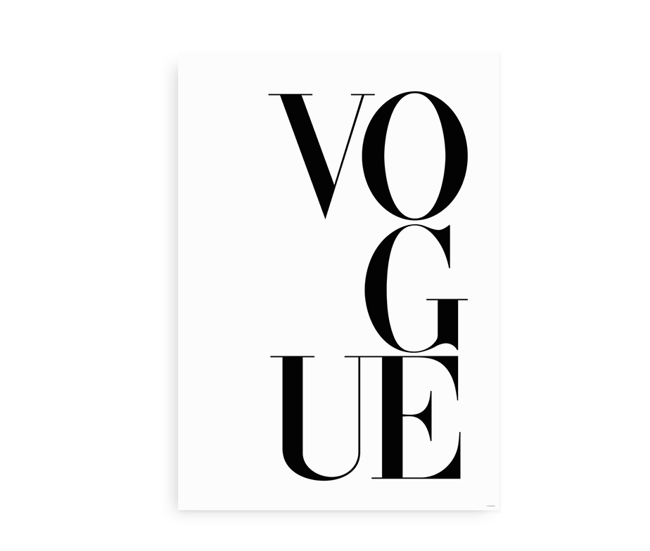 Vogue No.1 - Fashion poster