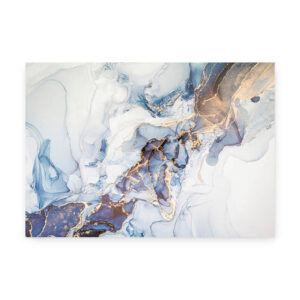 Blue Marble - Maleri af marmor