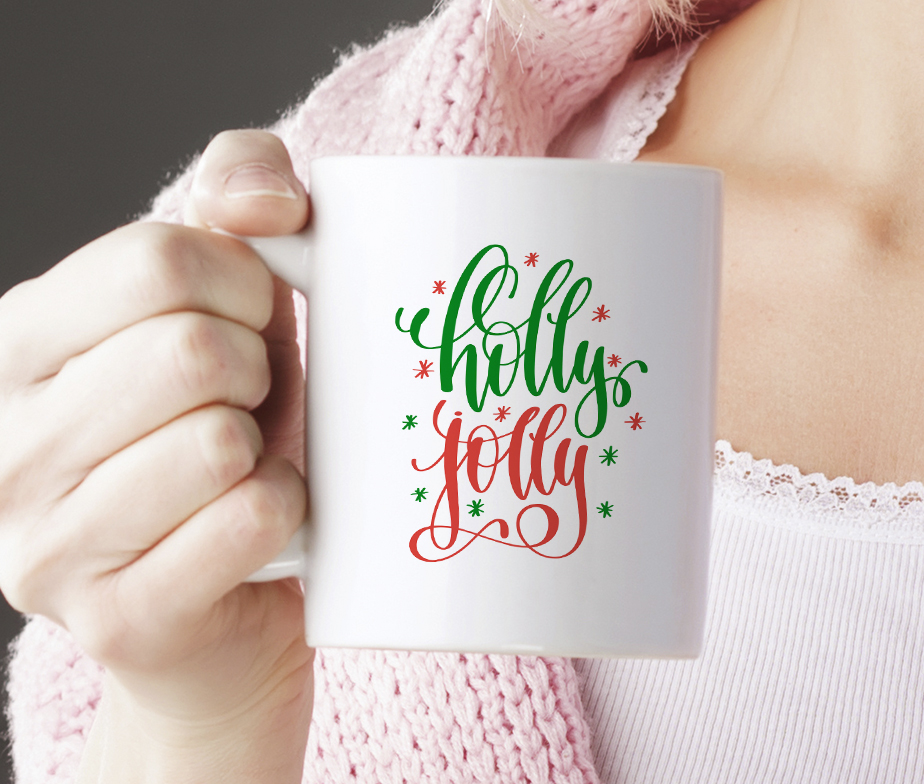Holly Jolly - kaffekrus