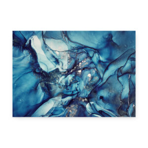 Ice Sea Marble - Maleri med marmor look