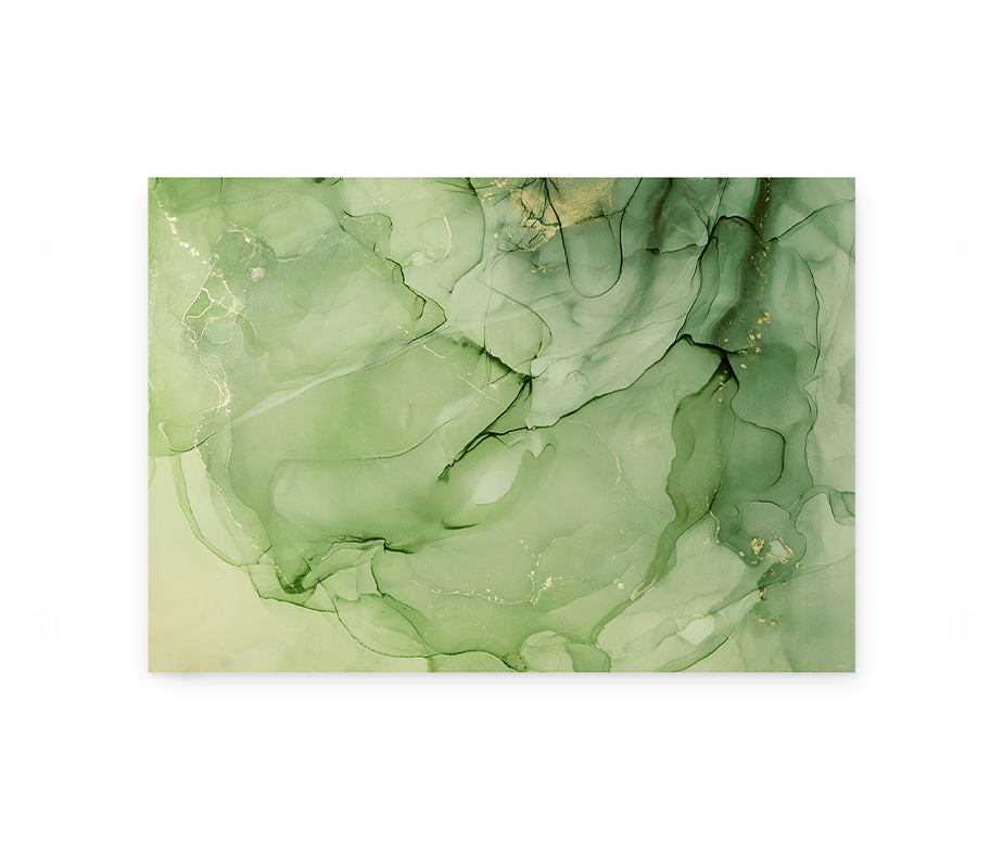 Jade Mountain Marble - Maleri med marmor look