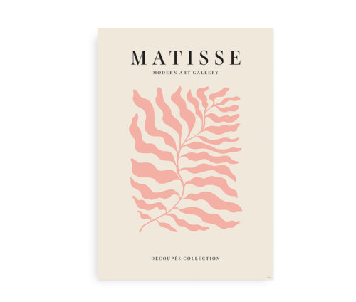 Matisse Abstract Decoupes - Plakat inspireret af Matisse