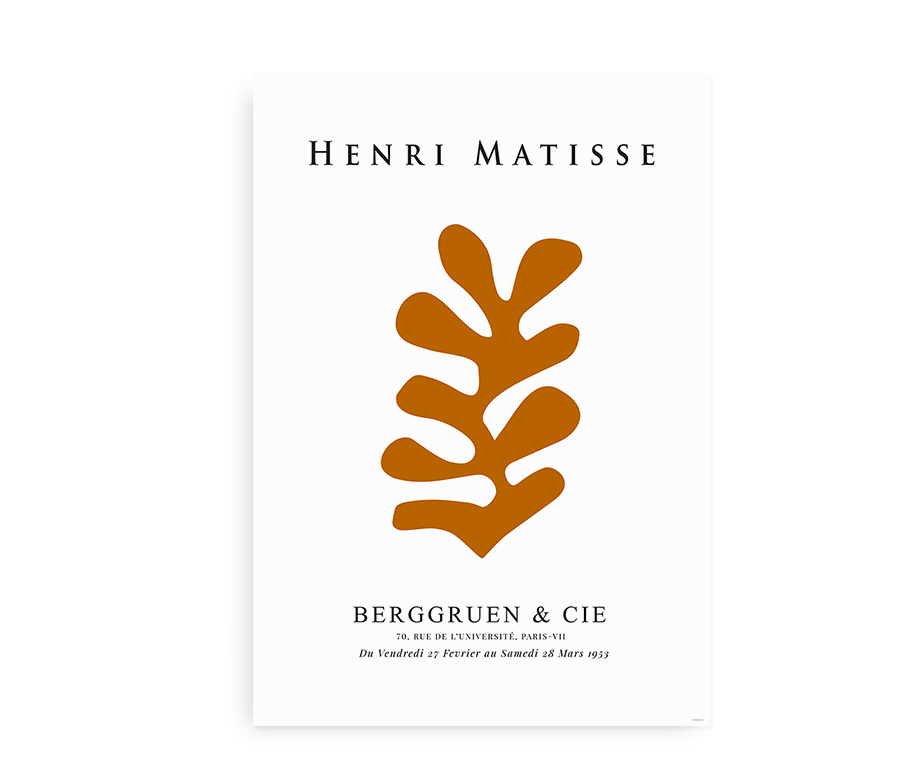 Matisse Berggruen - Plakat inspireret af Matisse
