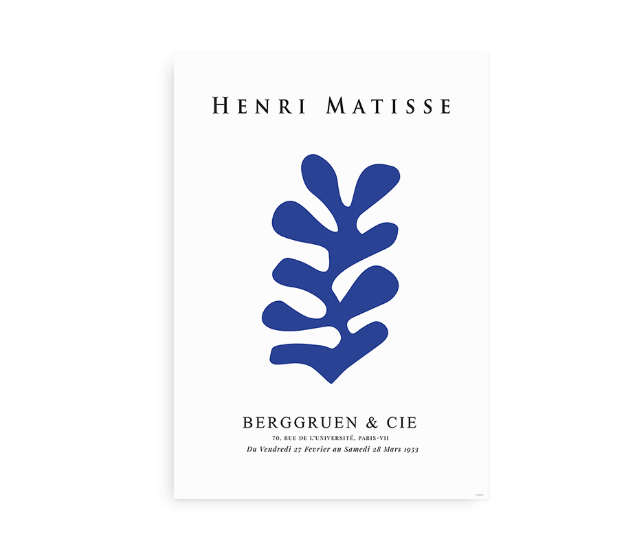 Matisse Berggruen et Cie - Plakat inspireret af Matisse