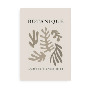 Matisse Inspired Botanique - Plakat inspireret af Matisse