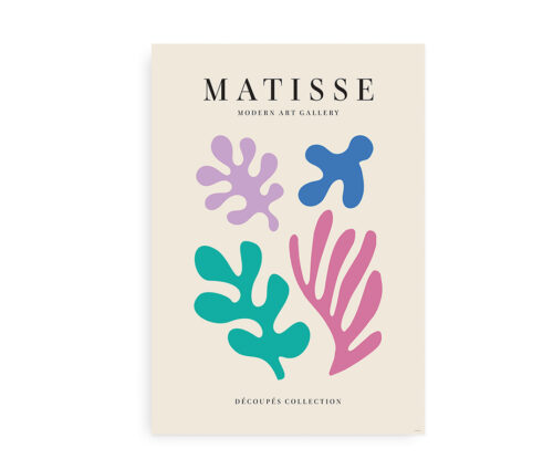 Matisse Modern Art - Plakat inspireret af Matisse