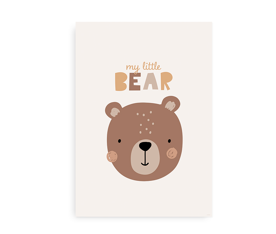 My Little Bear - Plakat til børn
