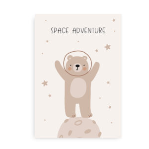 Space Adventure - Plakat til børn