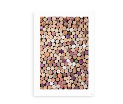 Wine Corks - Plakat med vinpropper