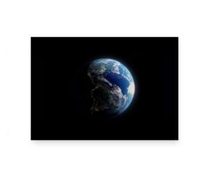 Our Blue Marble - Plakat med billede af Jorden