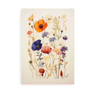 Pressed Flowers No.1 - Poster