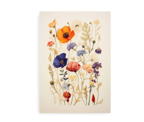 Pressed Flowers No.1 - Poster
