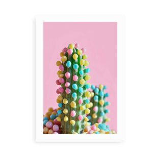Candy Cactus - plakat med kaktus