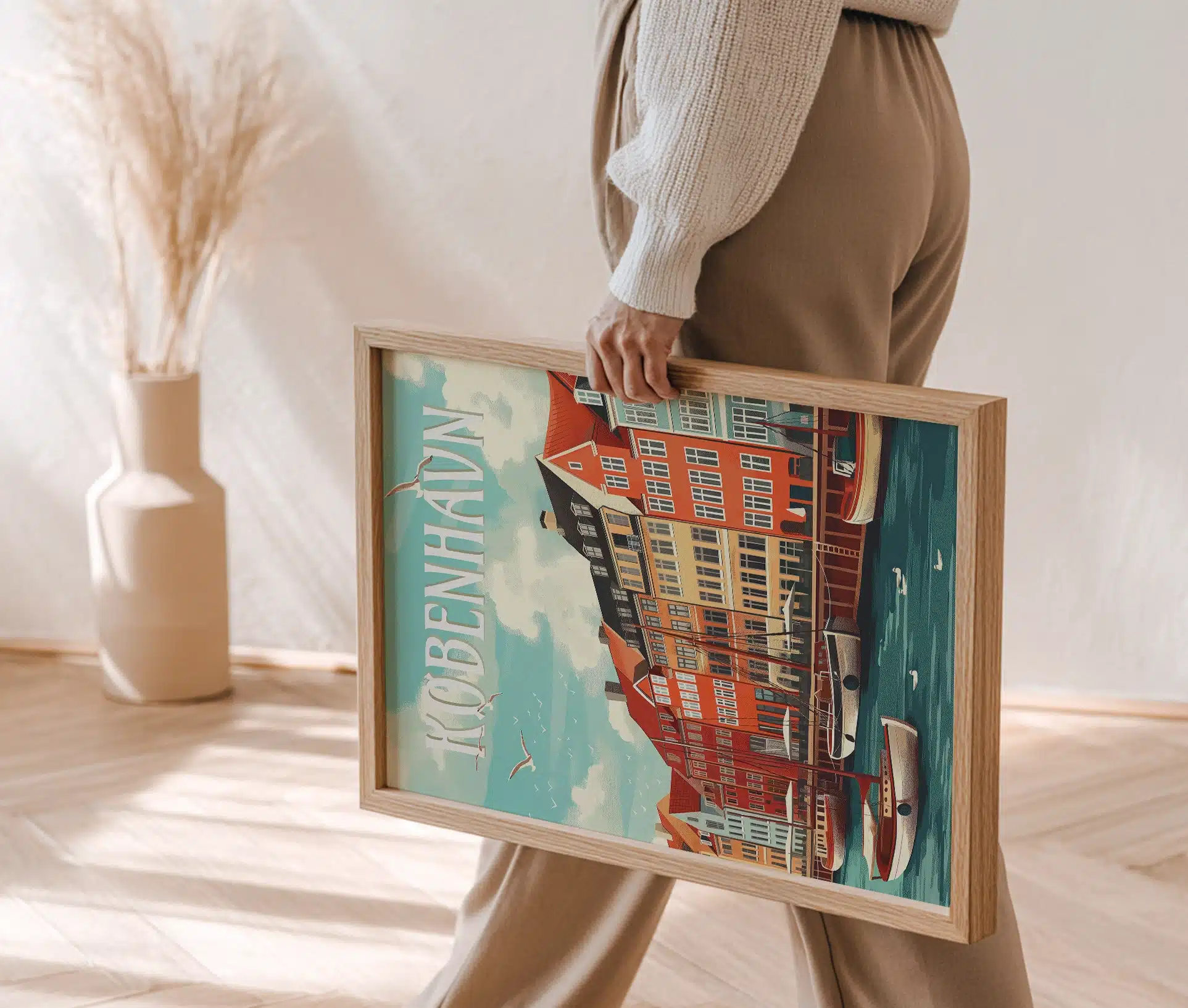 København plakat – Nyhavn som dansk designikon